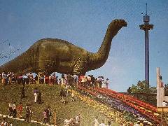 Dino bei der Eröffnung der Grün 80 im Jahr 1980